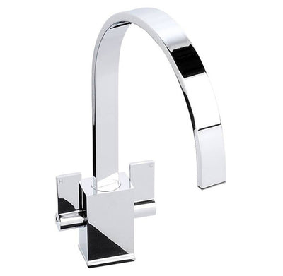 Abode Atik Dual Lever Tap - WRAS Approved Chrome