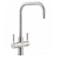 Abode PRONTEAU PROSTYLE Kettle Hot 3 in 1 Tap - WRAS Approved Brushed Nickel