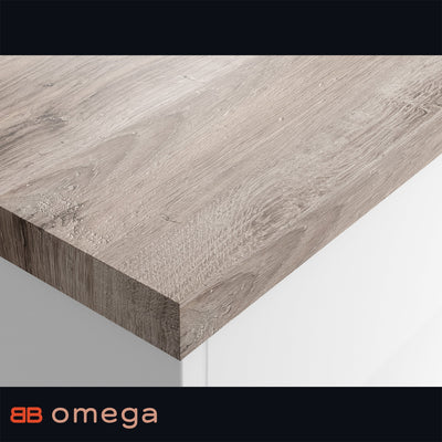 Omega Delamere Oak All Sizes Worktops Square Edge