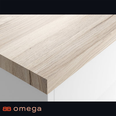 Omega Lanthwaite Oak (Fibril) All Sizes Square Edge Worktops