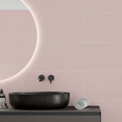 Fibo Contemporary - Dusky Pink (Tile Effect)