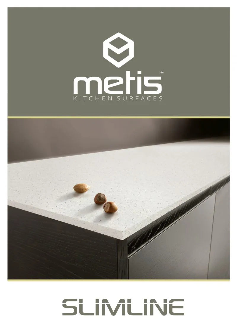 Metis 15mm Slimline Solid Surface - Dark Grey