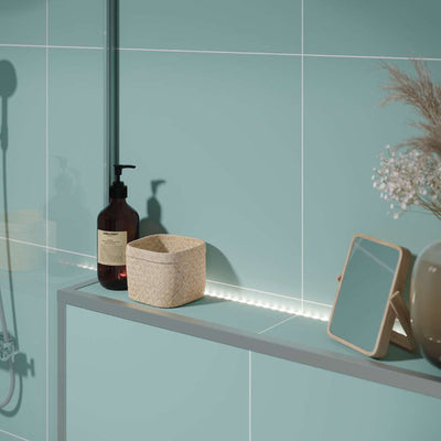 Fibo Contemporary - Aqua Mint (Tile Effect)