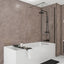 Greige Stone Wetwall Mermaid Plywood Bathroom Wall Boards  - Timeless Trade