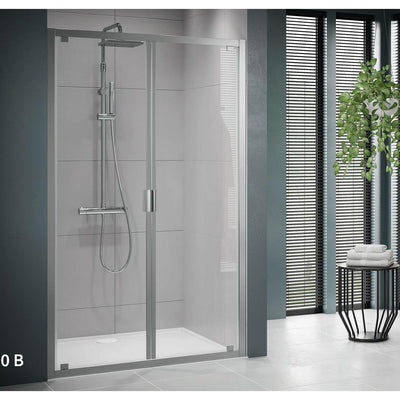 Novellini LUNES 2.0 B Saloon Shower Enclosure - Matt White