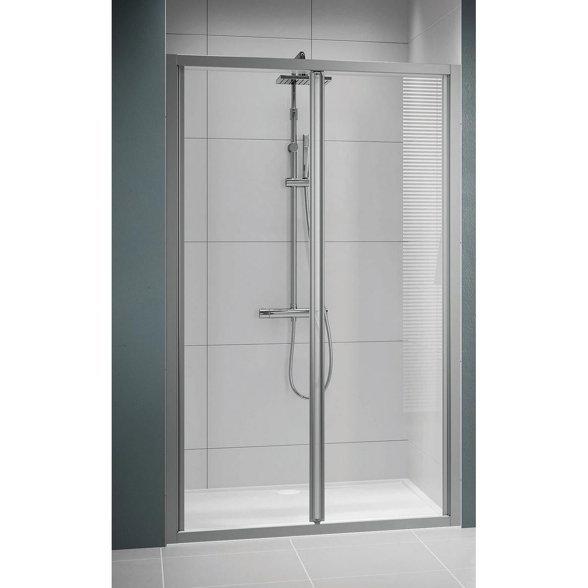 Novellini Lunes 2.0 S Folding Shower Door - White