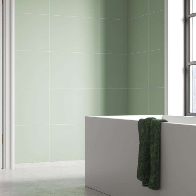 Fibo Contemporary - Light Green (Tile Effect)