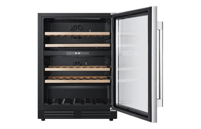 Prima PRWC406 B/I 60cm Wine Cooler - Stainless Steel