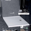 Novellini Olympic Square Shower Tray 800x800x45mm - Matt Black