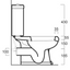 Alice Traditional Close Coupled Toilet