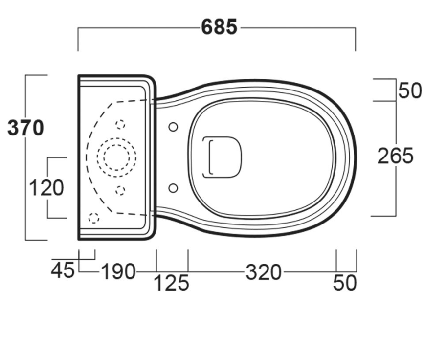 Alice Traditional Close Coupled Toilet