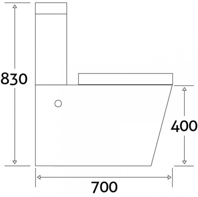 Chloe Close Coupled Toilet & Soft Close Seat