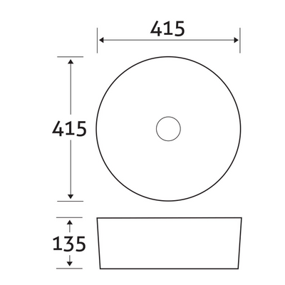 Kaison Countertop Ceramic Basin