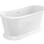 Selma White Traditional Soaking Tub – 1580x750mm