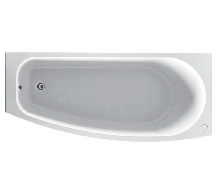 Algarve Space Saver Acrylic Bath - 1690 x 690mm Right Hand