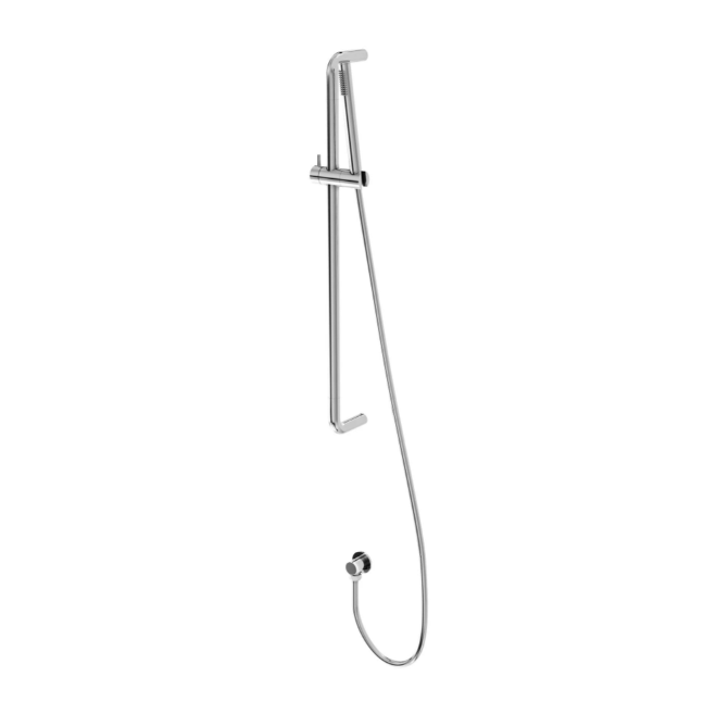 Ellie Round Shower Slide Rail Kit - Chrome N24