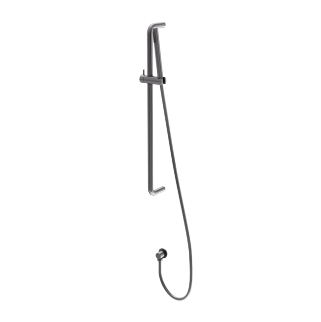 Ellie Round Shower Slide Rail Kit - Gunmetal N24