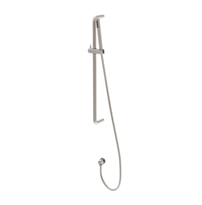 Ellie Round Shower Slide Rail Kit - Brushed Nickel N24