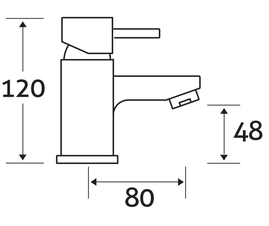 Adore Mini Basin Mixer Tap