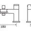 Focus Bath Shower Mixer Tap