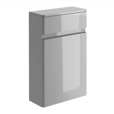 Nancy WC Unit in Light Grey Gloss