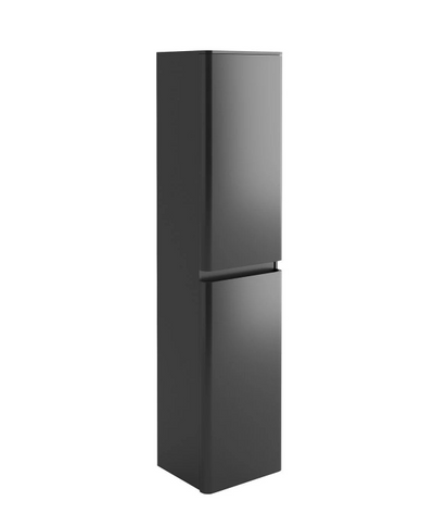 Nancy Titanium Grey Wall Mounted Tall Storage Unit