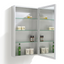 Aurora 400mm Single Door Mirrored Cabinet