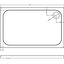 Detroit Low Profile Anti-Slip Shower Tray - 1200x760mm