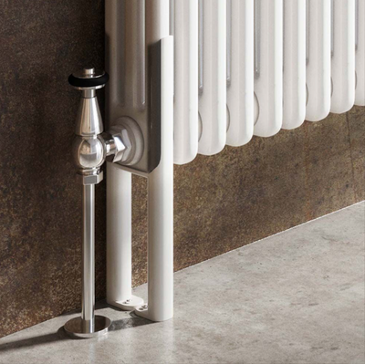 Nevada White Double Vertical Column Radiator - 1800x290mm