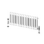 Nevada White Double Horizontal Column Radiator - 300mm