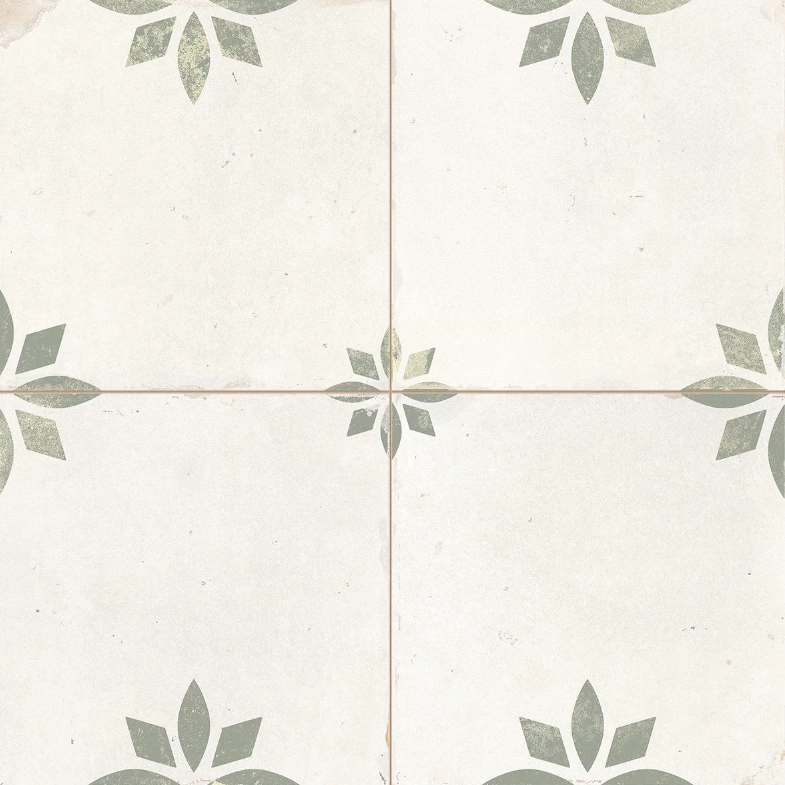 Brody Sage Matt Porcelain Tile 452x452mm- N24SS