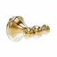 William Traditional Double Robe Hook - Brushed Gold