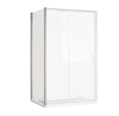 Murphy Shower Side Panel - 900mm  Brushed Nickel N24