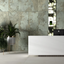 Fallon Green Lappato Porcelain Concrete Tile 1200x600mm N24AW