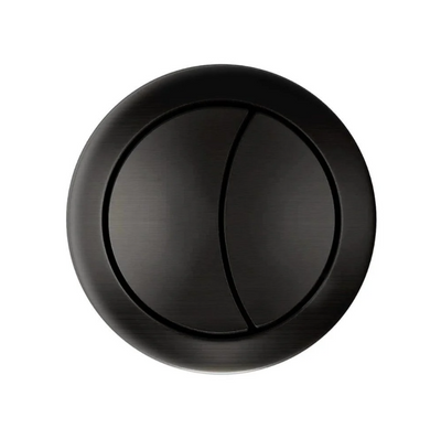 Gabby Matt Black Push Button for Close Coupled Toilet N24AW