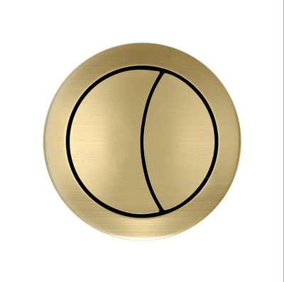 Gabby Brushed Gold Push Button for Close Coupled Toilet N24AW