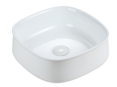 Giselle Curved Countertop Ceramic Basin N24AW