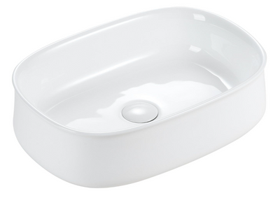 Gia Oval Countertop Ceramic Basin N24AW