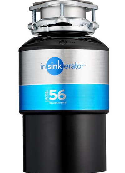 InSinkErator Model 56 Waste Disposal Unit & Air Switch - Black