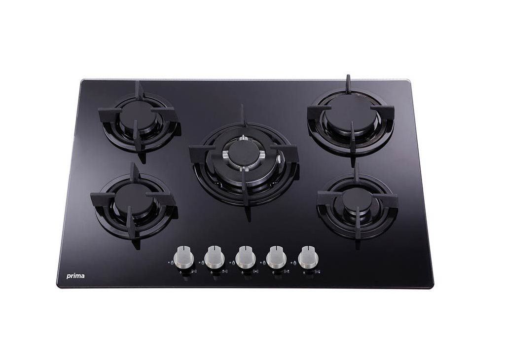 Prima 70CM GAS ON GLASS HOB PRGH214