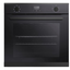 PRIMA+ BUILT-IN SINGLE ELECTRIC FAN OVEN IN BLACK PRSO114