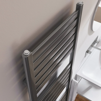 Pennsylvania 1000 x 600mm Heated Towel Rail – Anthracite