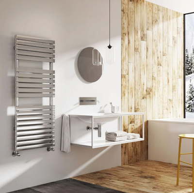 Vermont 1200 x 500mm Heated Towel Rail – Chrome