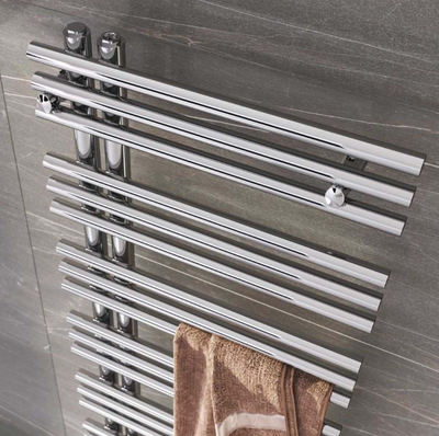 Virginia 1600 x 500mm Heated Towel Rail – Chrome