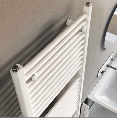 North Carolina 1800x500mm Heated Towel Rail – White