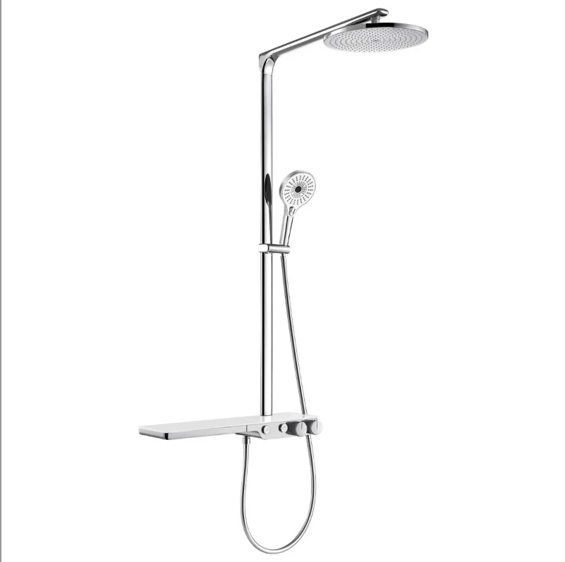 Bisbee Thermostatic Shower Pack - Dual Outlet - Chrome