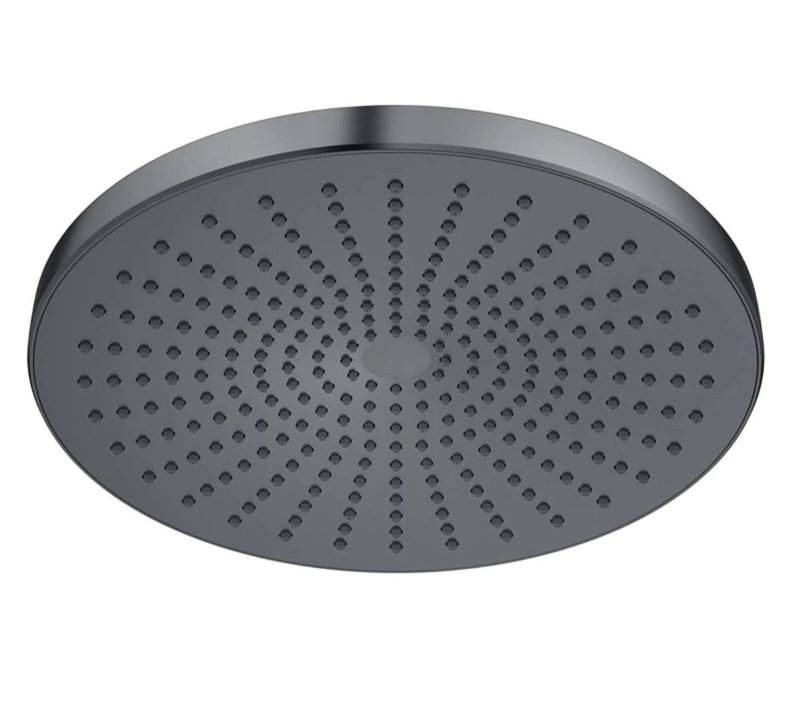 Chelsea 250mm Round Shower Head - Gunmetal