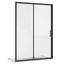 Murphy Black 1000mm Sliding Shower Door