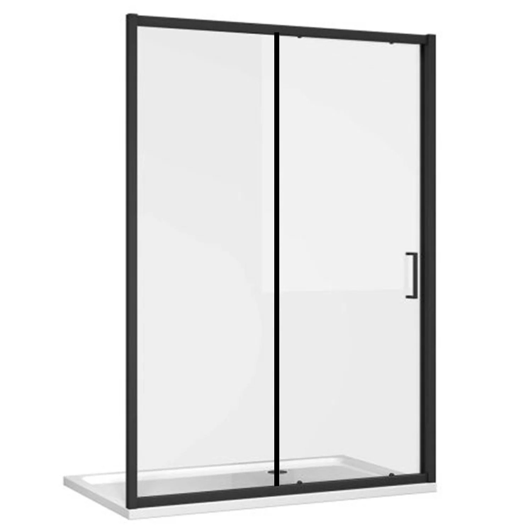 Murphy Black 1500mm Sliding Shower Door