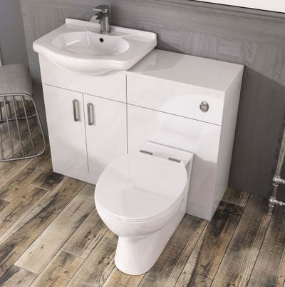 Alps Gloss White WC Unit